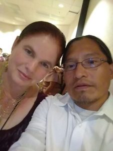 Los esposos Ángel Maita y Naomi Schwartz.