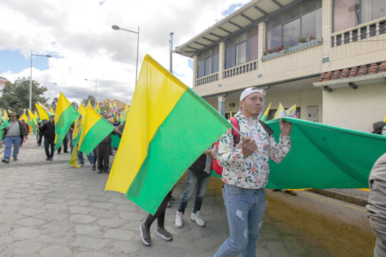 CONAIE en Azuay advierte que no permitirá políticos