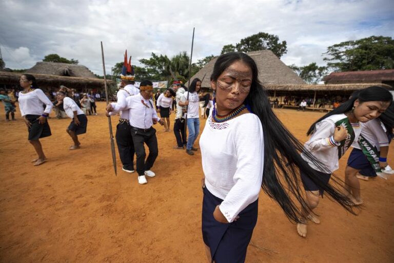 Fiesta indígena en Sarayaku por los 10 años de victoria en CorteIDH