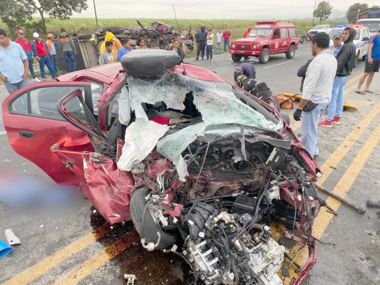 Accidente de tránsito en Naranjal