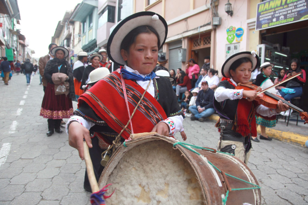 Ingapirca desfile de culturas
