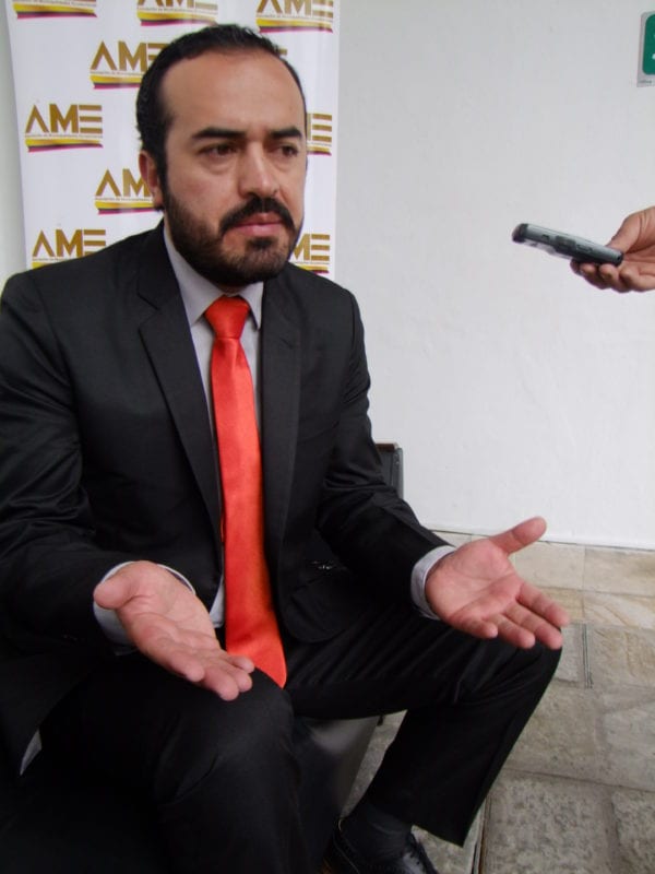 Patricio Maldonado, alcalde de Nabón y presidente de AME regional 6.(AZD)