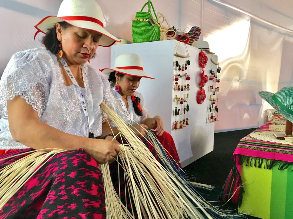 Paja para hacer sombreros.(Archivo)