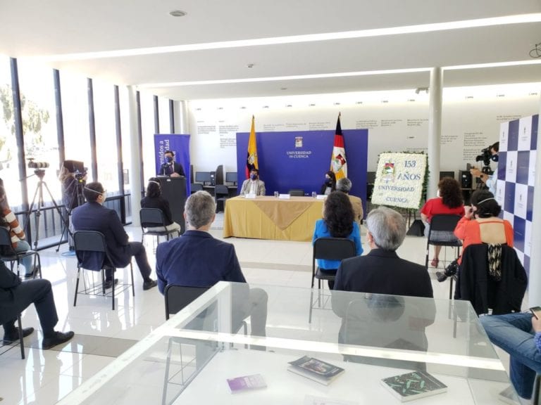 La U. de Cuenca inicia clases celebrando su aniversario 153
