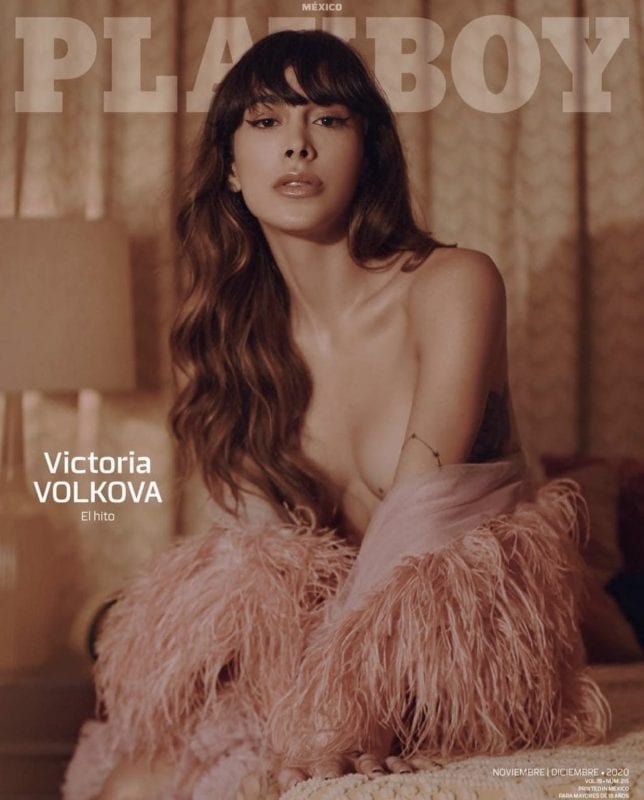 Victoria Volkova, la primera mujer trans en ser portada de Playboy México