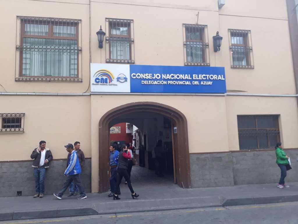 CNE inscripciones candidatos