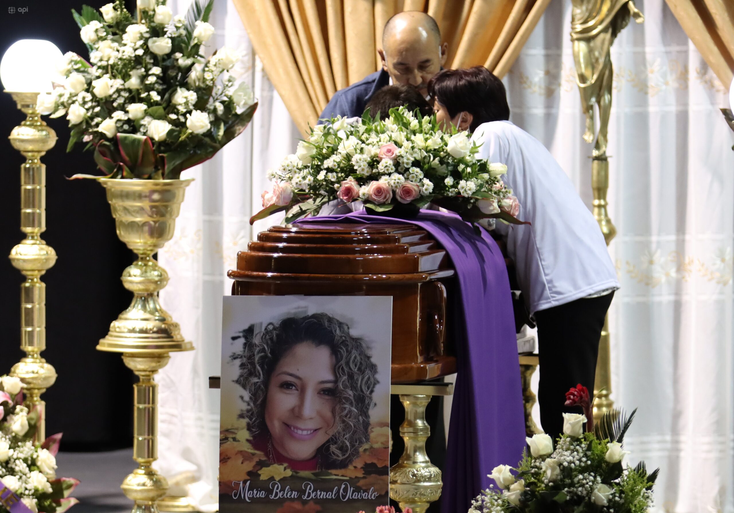 Velorio María Belén Bernal