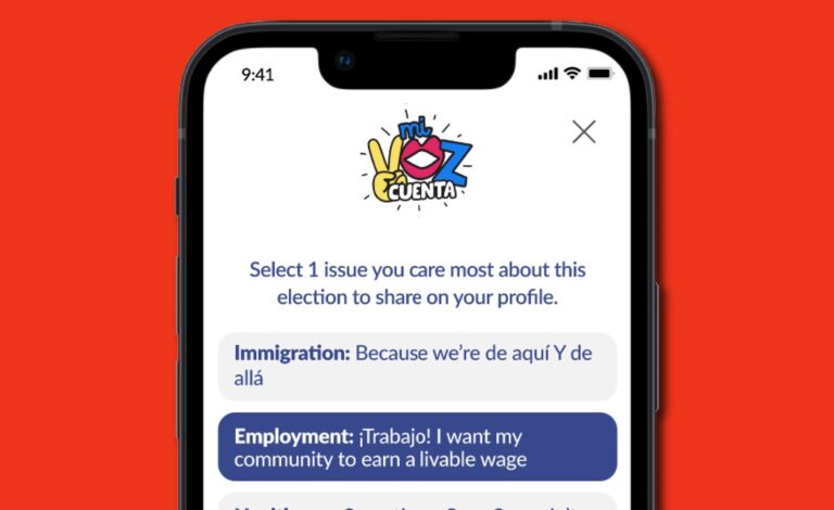 Chispa, la aplicación que anima a los latinos a enamorarse… y a votar
