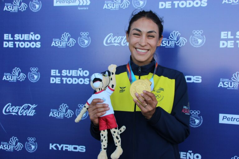 Gabriela Vargas gana el primer oro para Ecuador en los Juegos Suramericanos