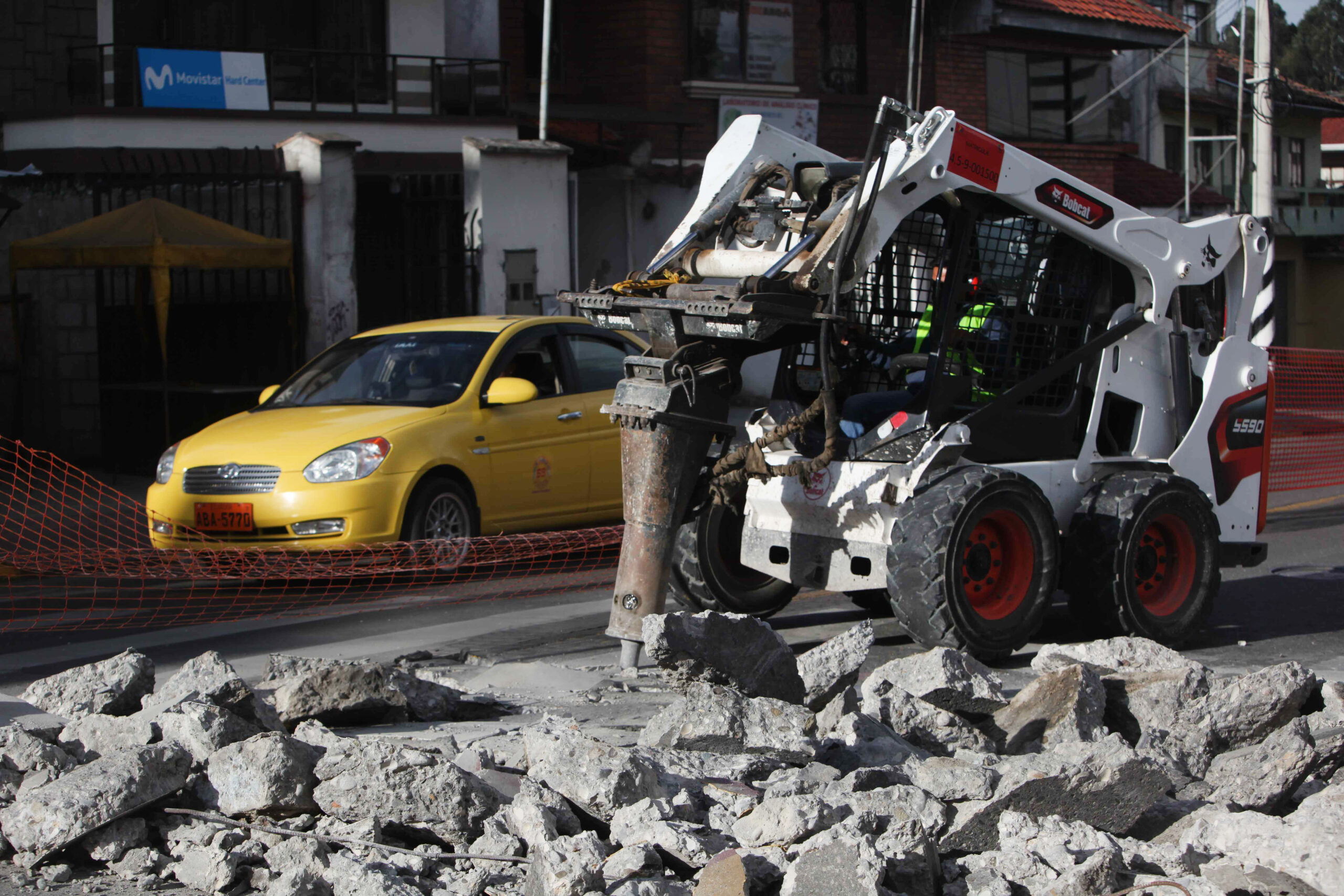 Trabajos en calles
