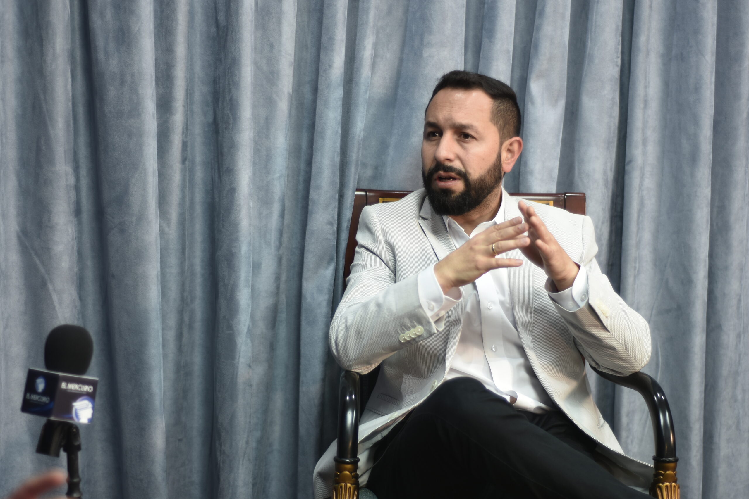 Adrián Castro, candidato a la Alcaldía de Cuenca, para las elecciones de 2023.