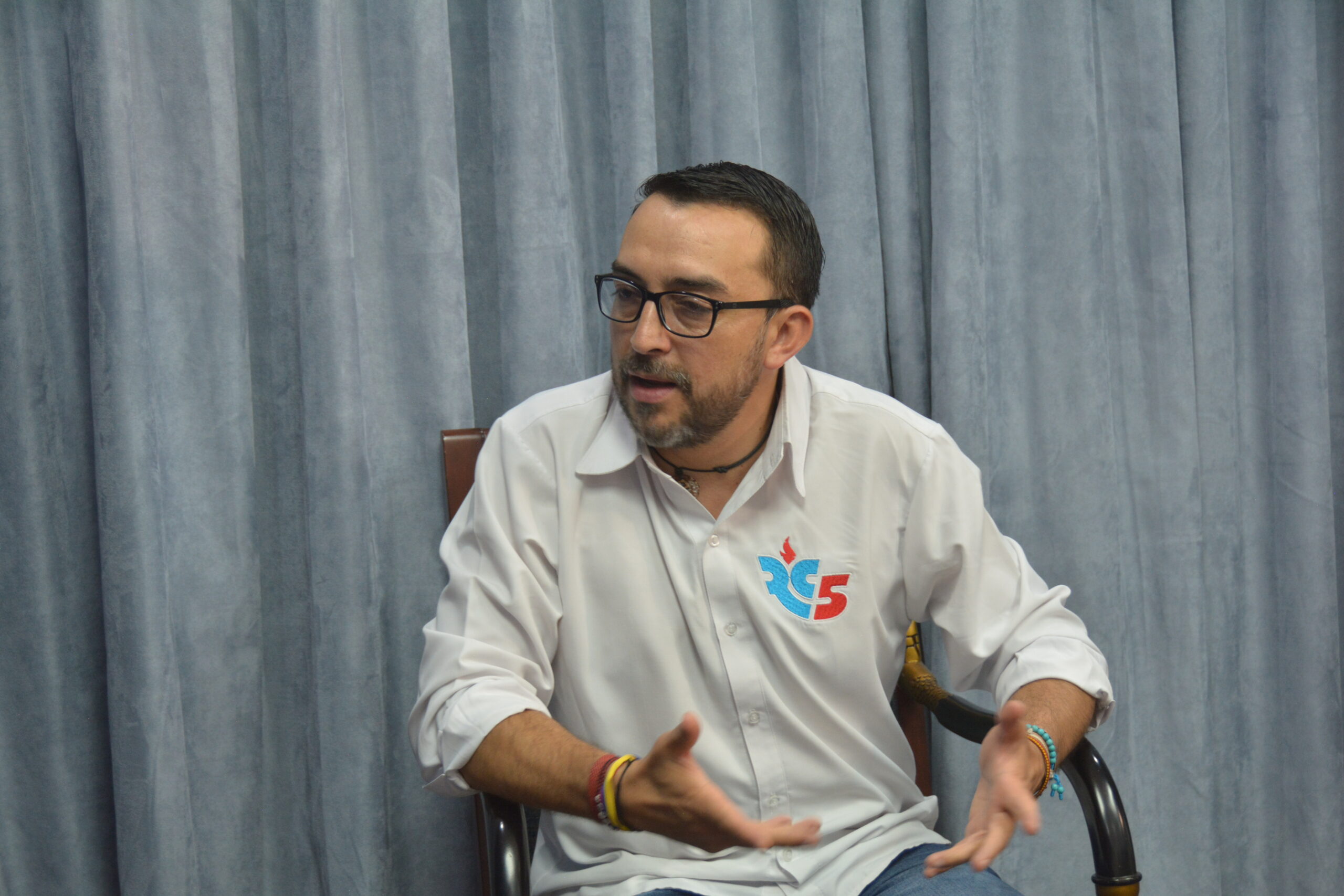 Roque Ordòñez, candidato a la Alcaldía de Cuenca.