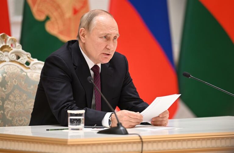 Putin alerta sobre papel de la OTAN en Ucrania mientras Zelenski viaja a EEUU
