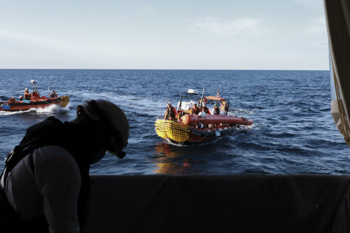Segundo rescate del barco de MSF mientras se dirigía al puerto de La Spezia Migrantes