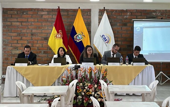 cne autoridades Conteo de votos Azuay