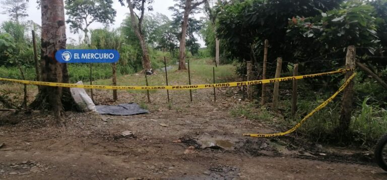 Policía investiga asesinato cometido a disparos en cantón Ponce Enríquez