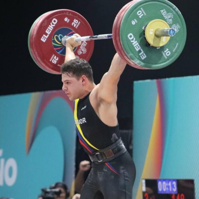 Iván Escudero Panamericano Sénior de Levantamiento de Pesas
