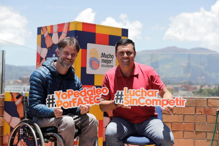 Víctor Peña y “Suko” Carrasco dan mensaje a través del deporte