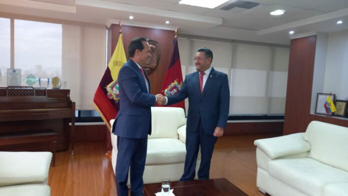 Reunión de autoridades por la inseguridad en Ecuador