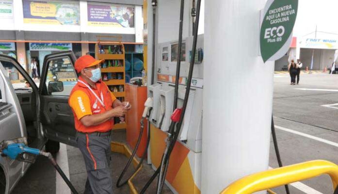 Precios en gasolinas