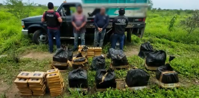 Incautación de cocaína