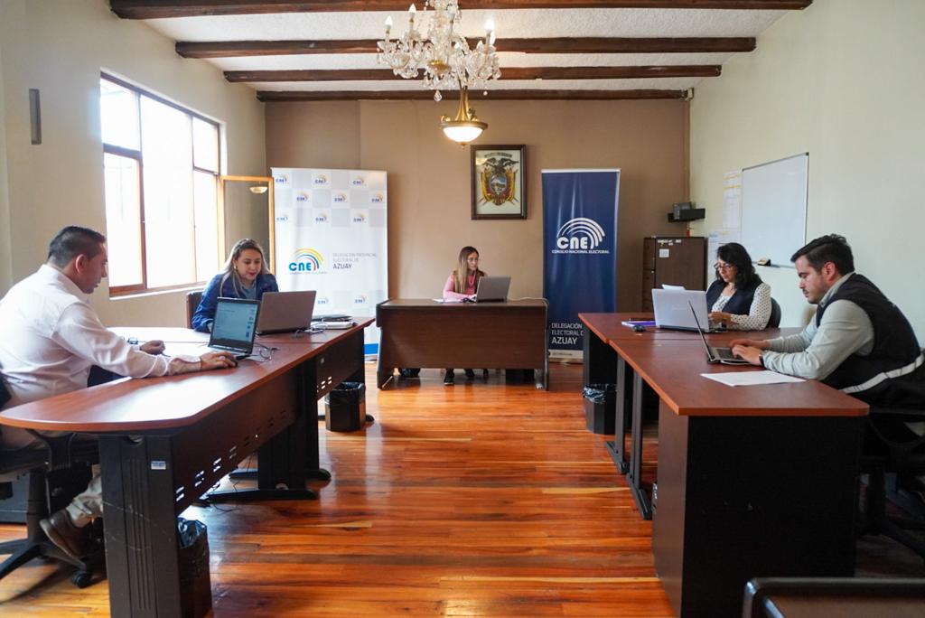 Posesionada la Junta Electoral de Azuay