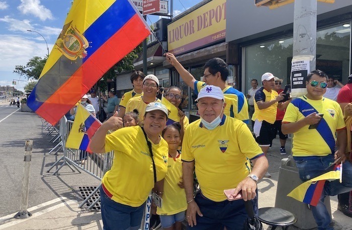 Desfile de ecuatorianos en New York