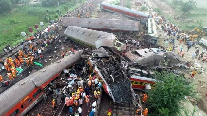 Train accident in Balasore India killling over 200 people