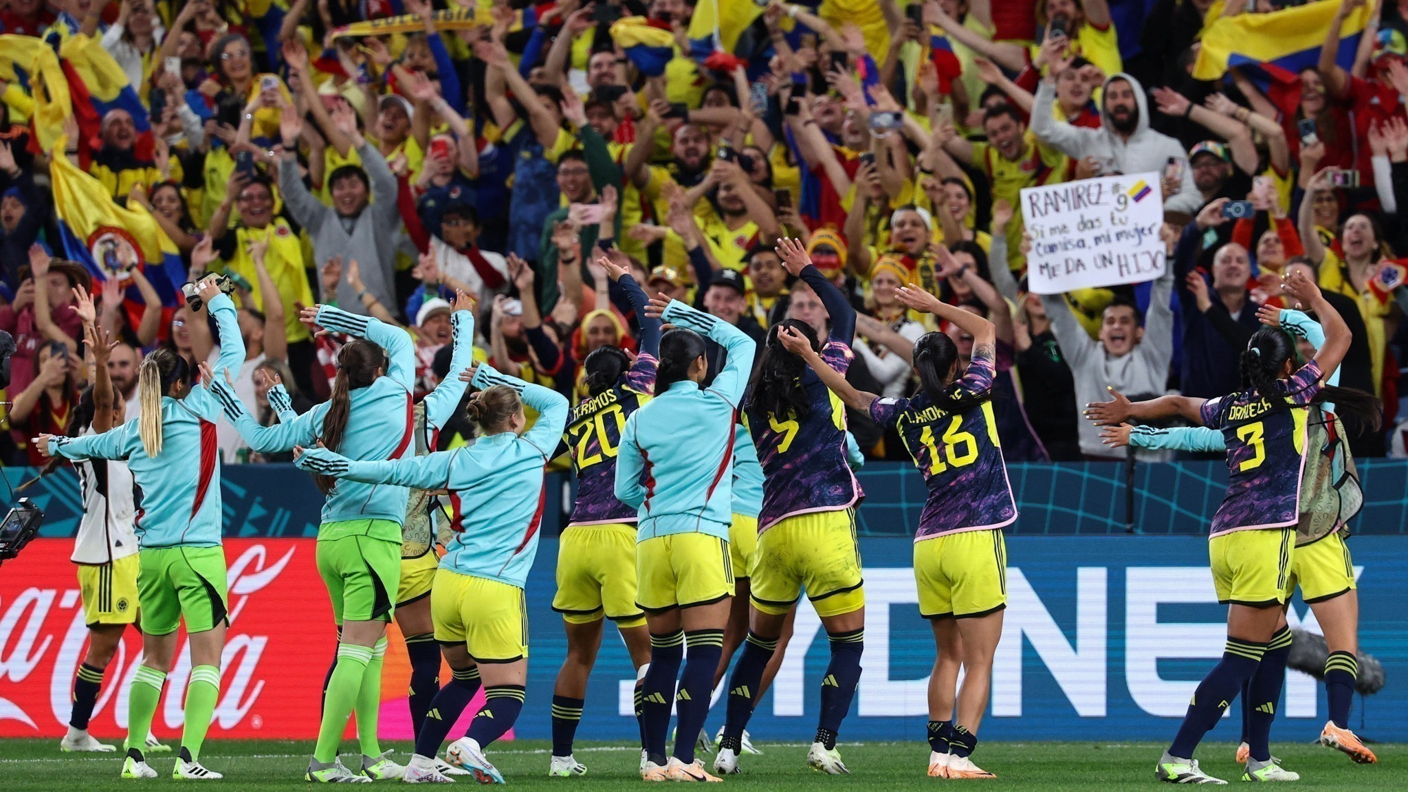 Colombia derrotó 2-1 a Alemania