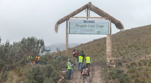 Se suspende el proyecto minero Loma Larga