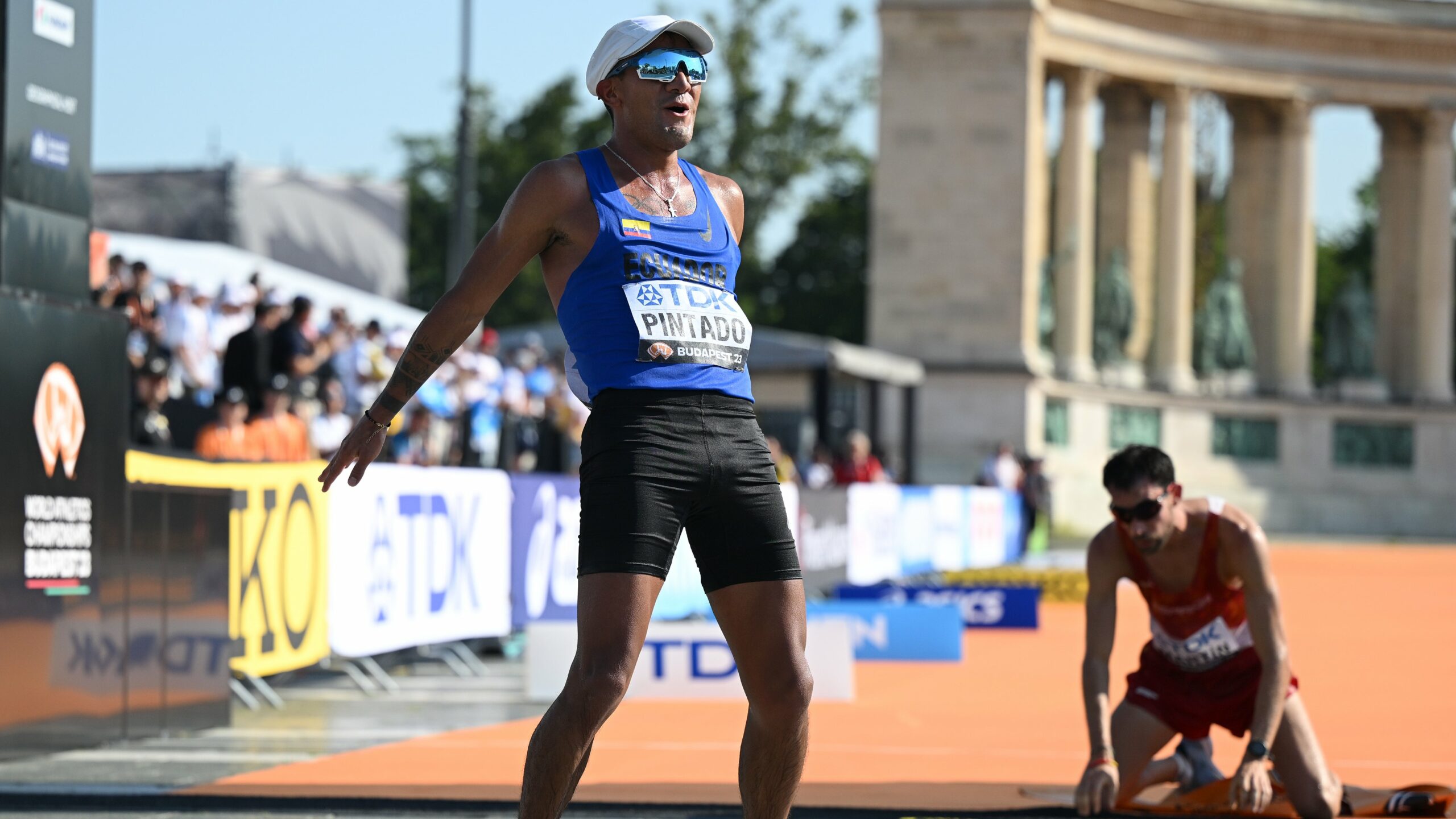 Daniel Pintado obtuvo medalla de plata en el Mundial de Atletismo de Budapest 2023. Foto: Juegos Olímpicos