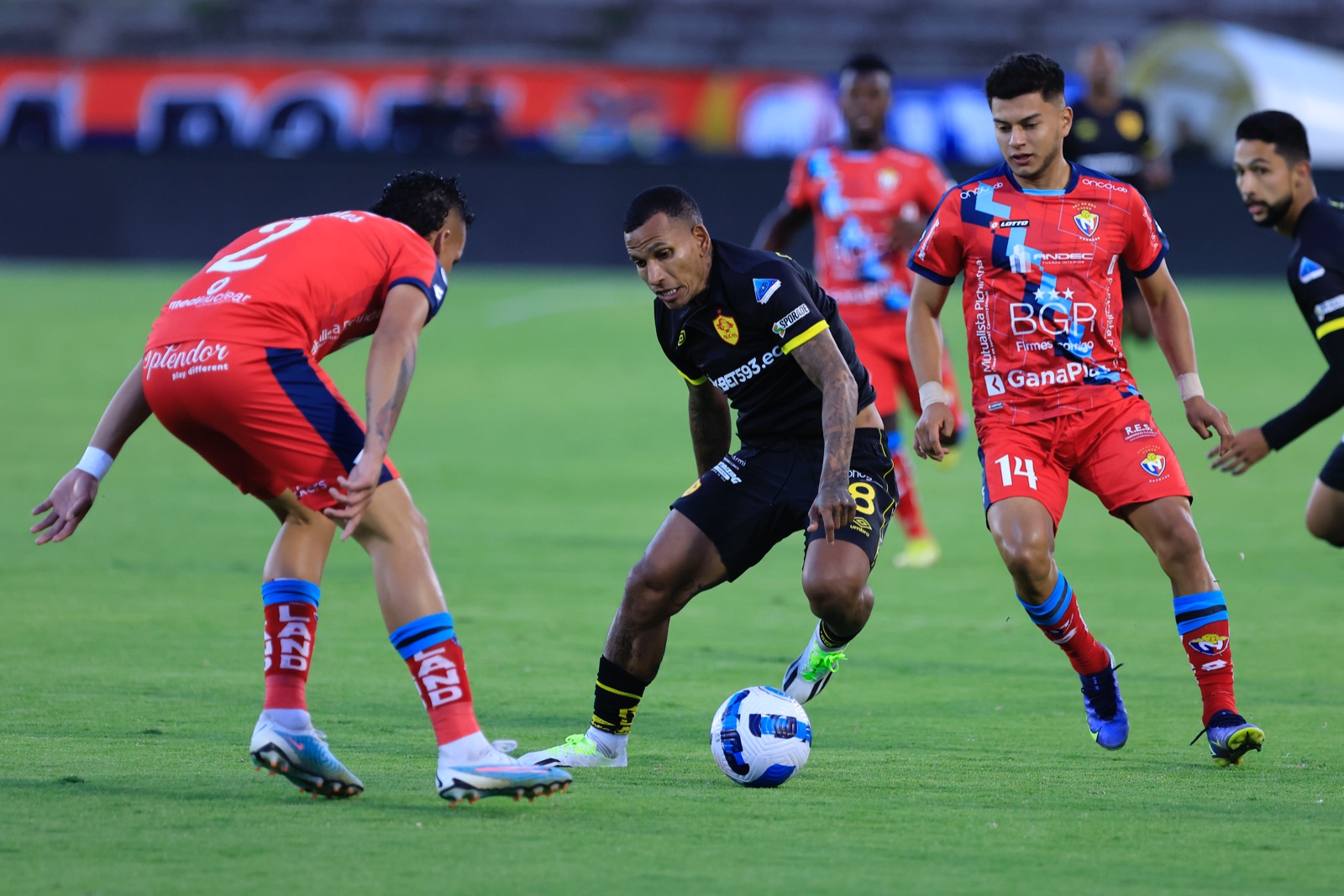 Aucas y El Nacional ya conocen a sus rivales en la Libertadores. Foto: API