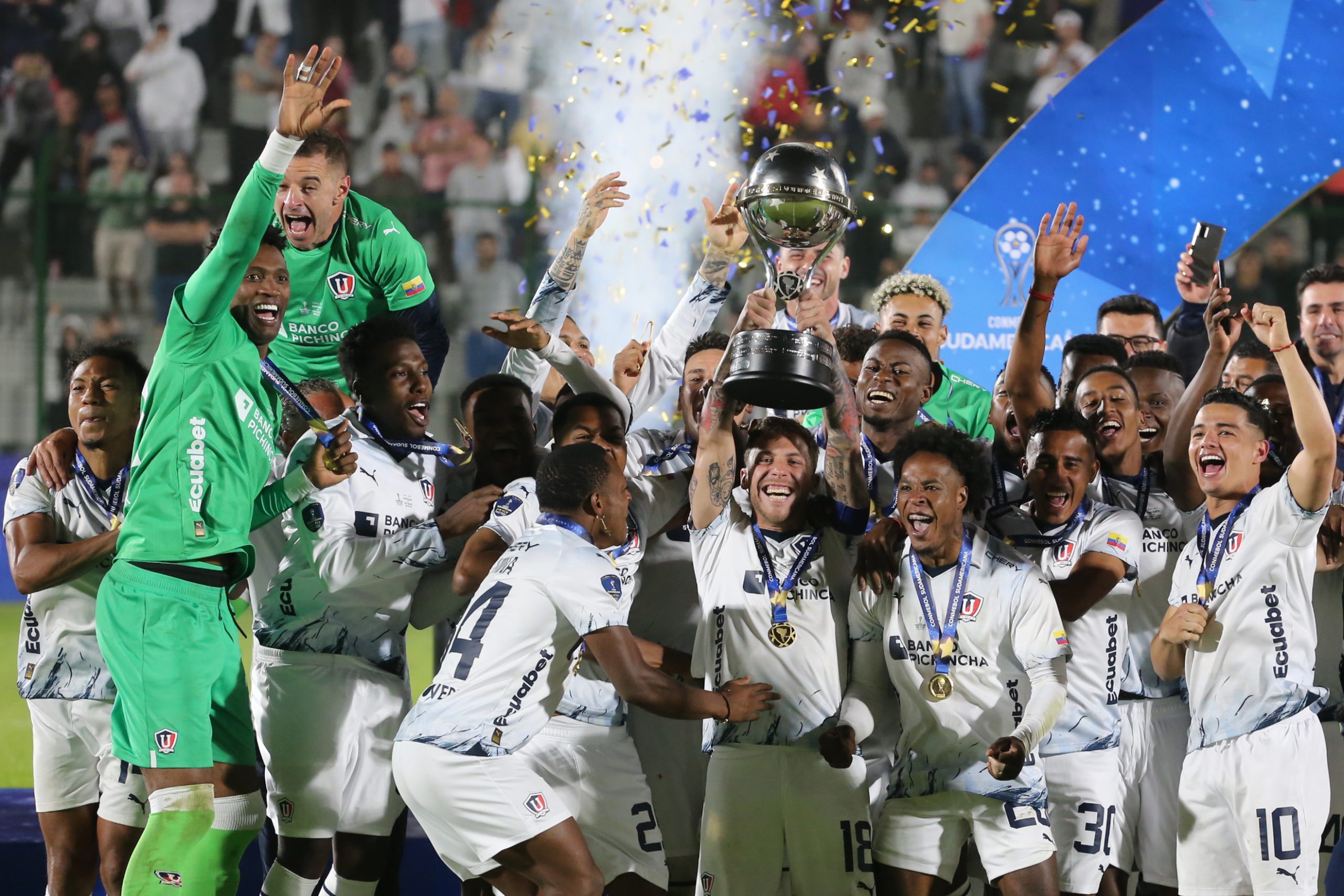 Liga De Quito se coronó campeón de la CONMEBOL Sudamericana por segunda vez en su historia.