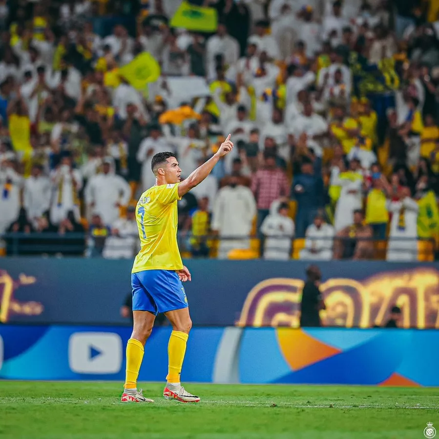 Cristiano Ronaldo anotó en la victoria del Al-Nassr por la AFC Champions League.