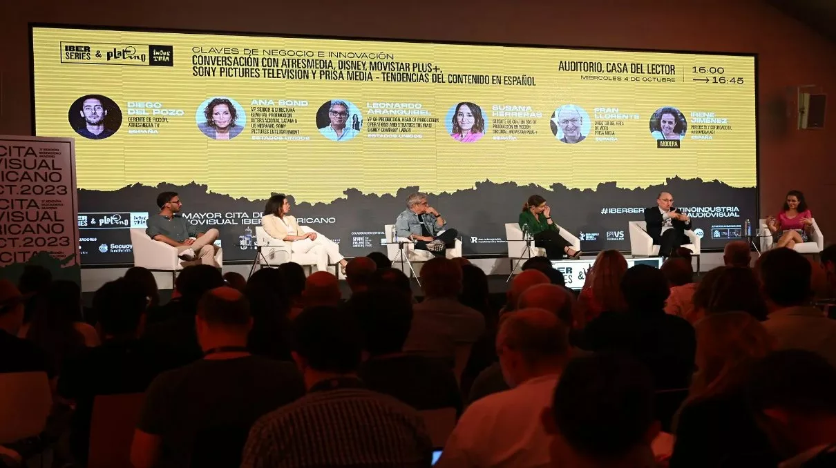 Imagen referencial. Actores y productores celebraron el décimo aniversario de los Premios Platino en el festival Iberseries & Platino industria. Foto: X (Twitter)
