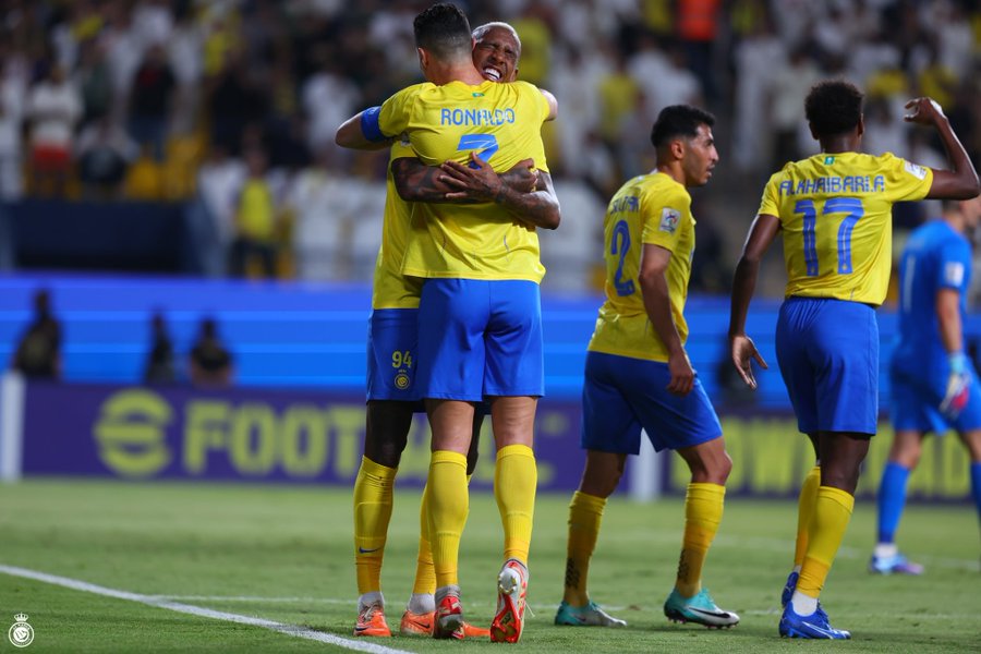 Cristiano Ronaldo anotó doblete en la victoria del Al-Nassr por la Champions de Asia. Foto: Al-Nassr