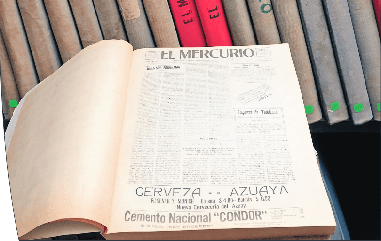 Un miércoles, el 22 de octubre de 1924, ocurría un hecho trascendente para los cuencanos. Aparecía por primera vez diario El Mercurio.