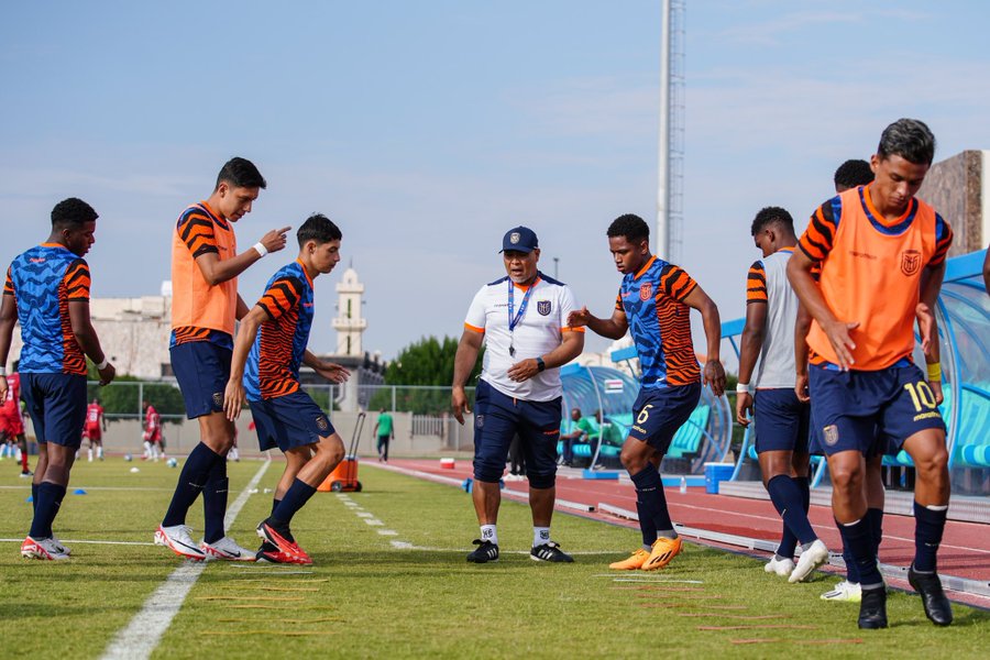 Ecuador se alista para su debut ante Indonesia en el Mundial sub 17. Foto: La Tri
