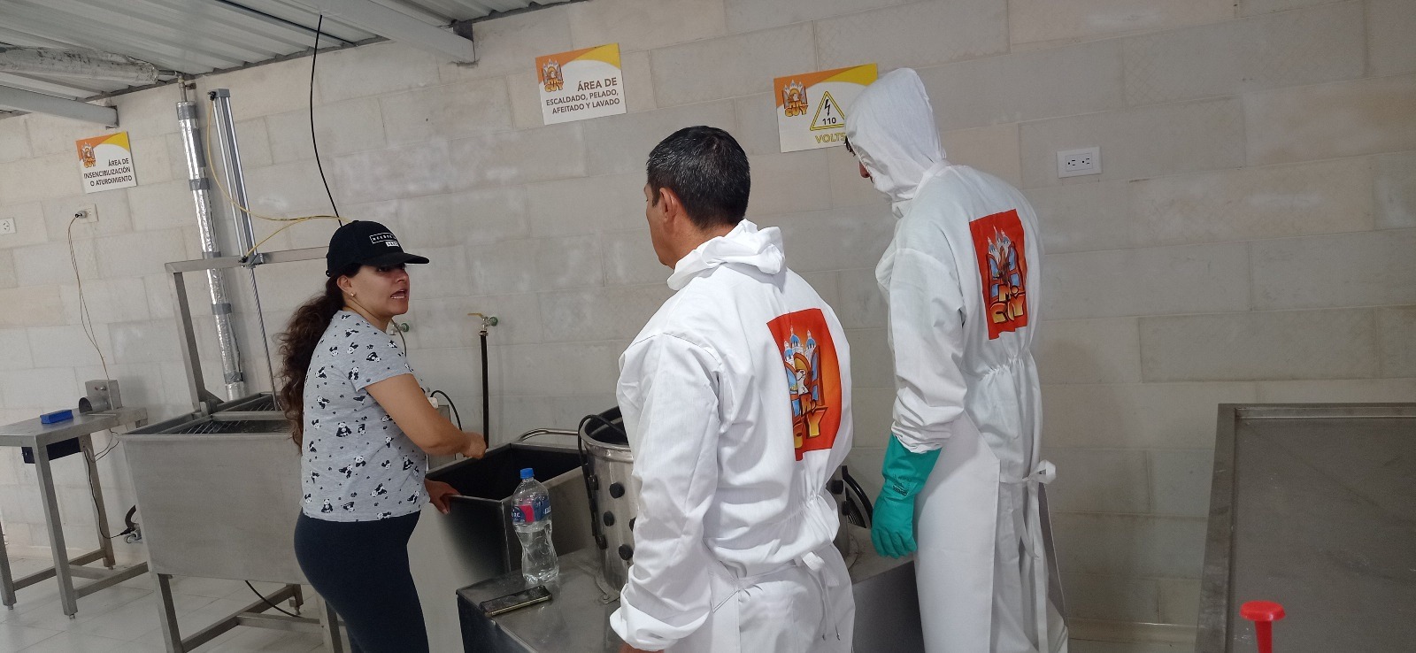 En la planta de “Mr. Cuy” se realizan pruebas e incluso muchas personas la visitan para conocer sobre el proyecto. Cortesía