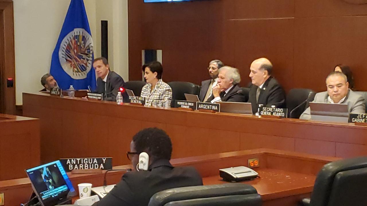 La OEA rechazó la violencia en Ecuador y ofreció su apoyo "técnico" y "político" al Gobierno del presidente Daniel Noboa.