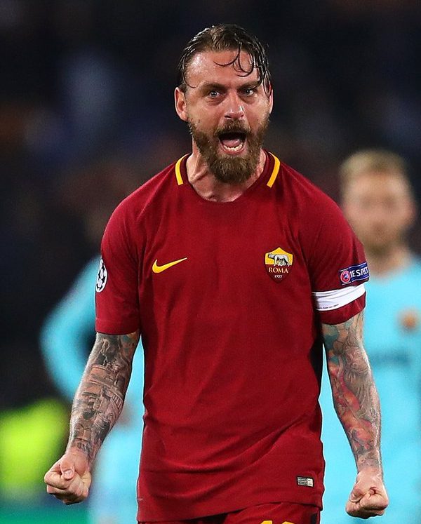 Danielle De Rossi es nuevo DT de la Roma.