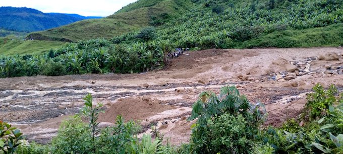 El sector de San Marcos, zona afectada, está a 8 horas vía terrestre desde Tulcán.