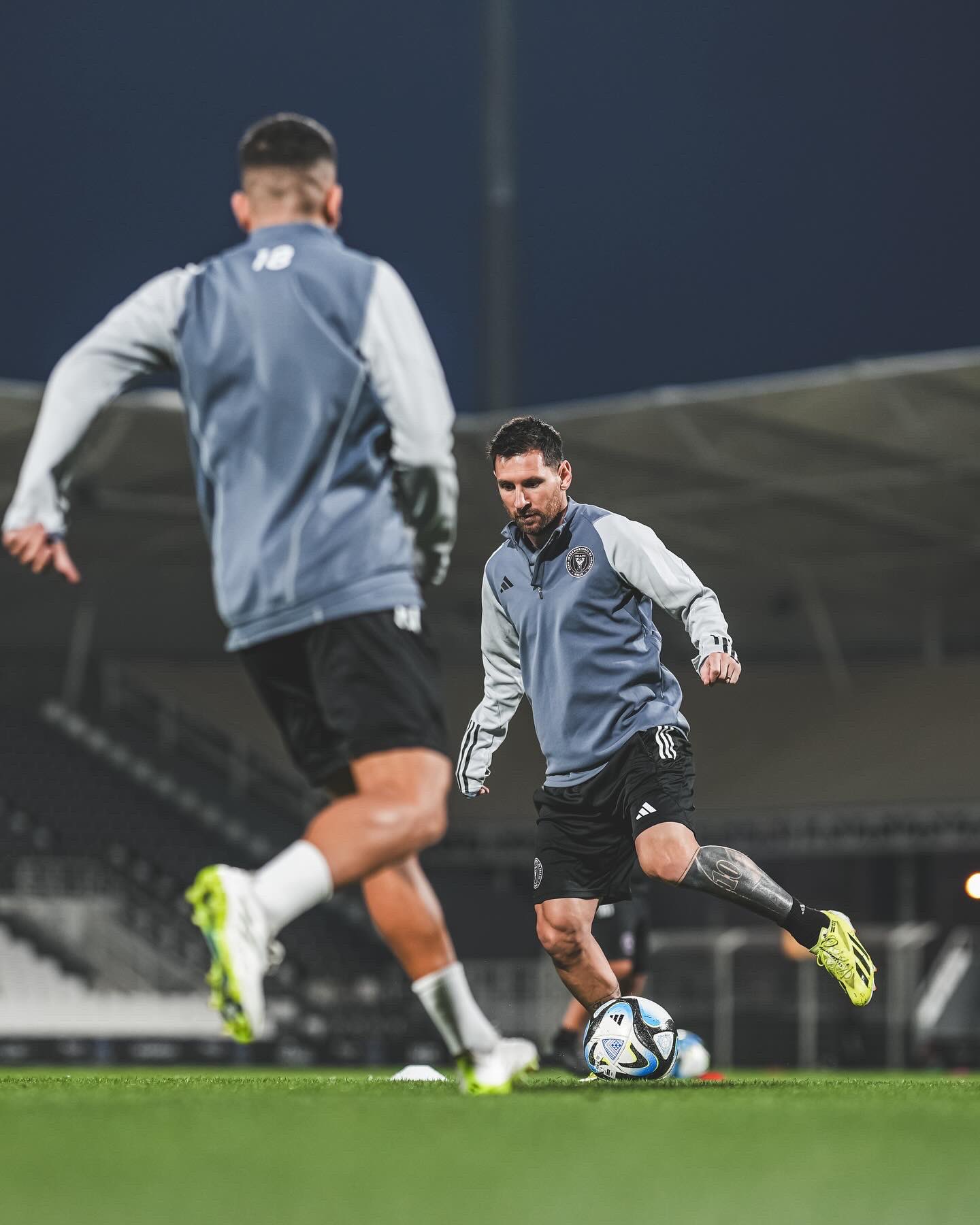 Messi se prepara para duelo amistoso con el Inter Miami. Foto: Inter Miami