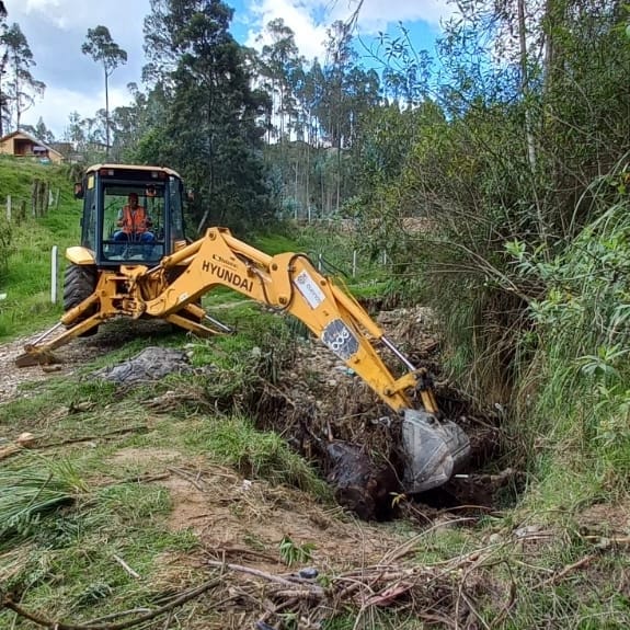 La lupa está sobre las quebradas en Cuenca
