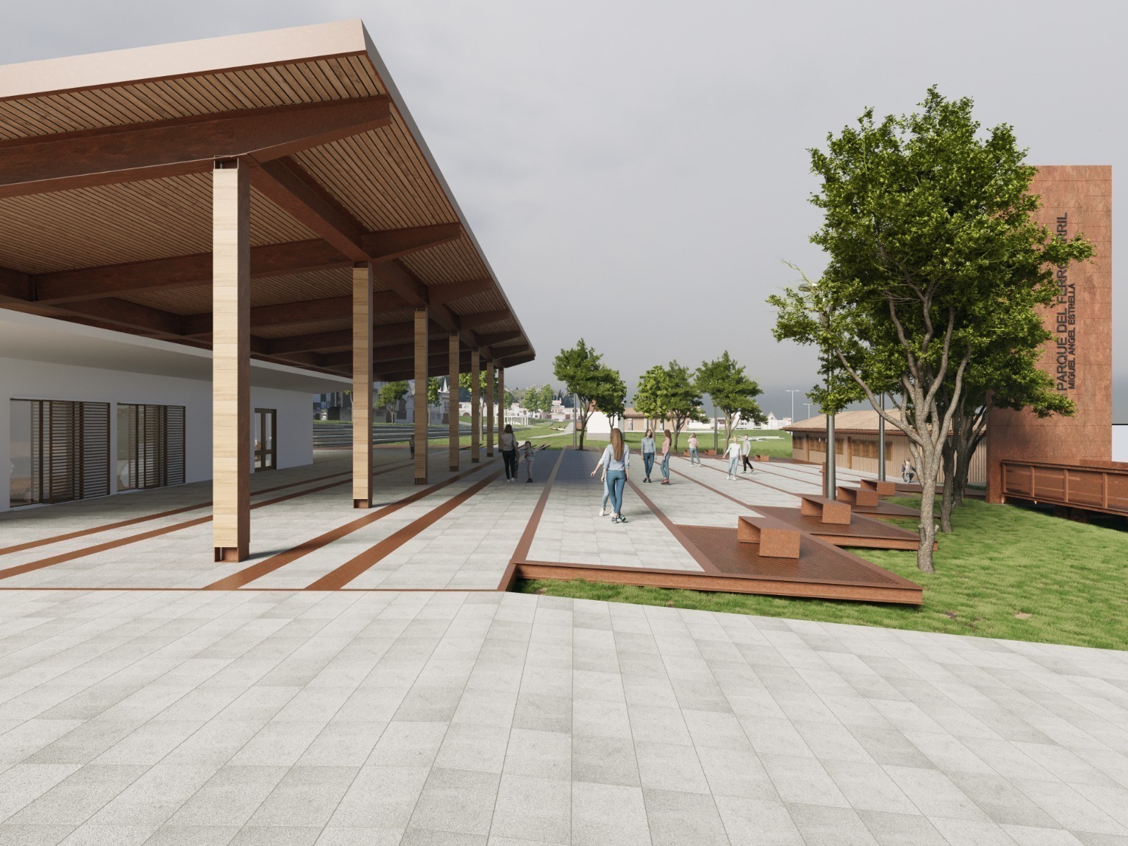 Captura de los proyectos previstos por el Municipio.