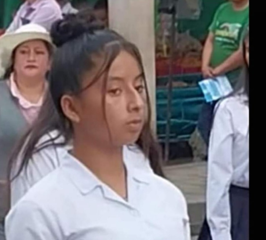 Mariela Alexandra Cedillo Cedillo, de 14 años, fue vista por última vez el 3 de febrero de 2024, en el centro cantonal de Santa Isabel. Cortesía