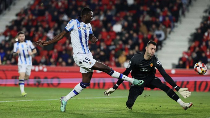 Incidencias del partido entre Mallorca y la Real Sociedad.