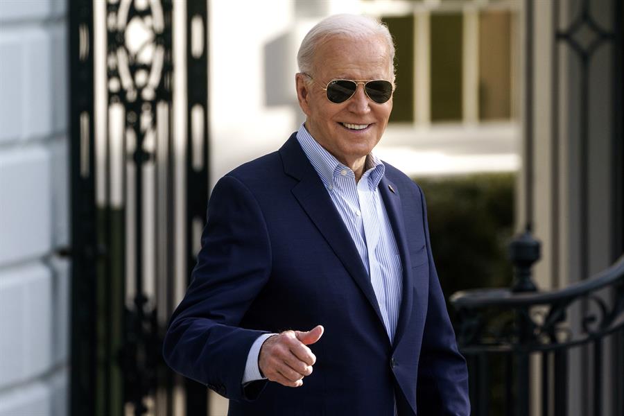 Joe Biden, lanzará este martes la iniciativa 'Latinos con Biden' para captar el apoyo del electorado hispano. EFE