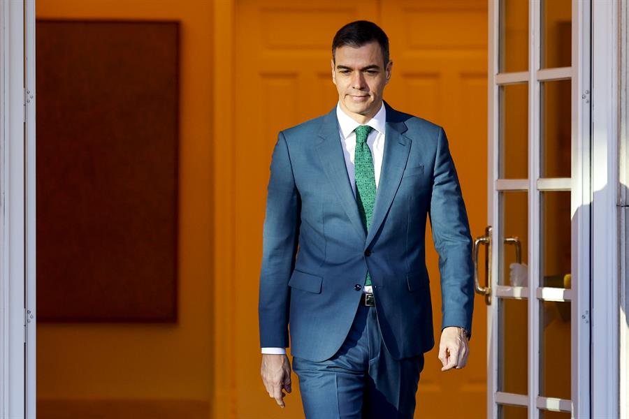 El jefe del Gobierno español, Pedro Sánchez, suscribirá sendos acuerdos con los presidentes de Brasil, Luiz Inácio Lula da Silva, y de Chile, Gabriel Boric. EFE
