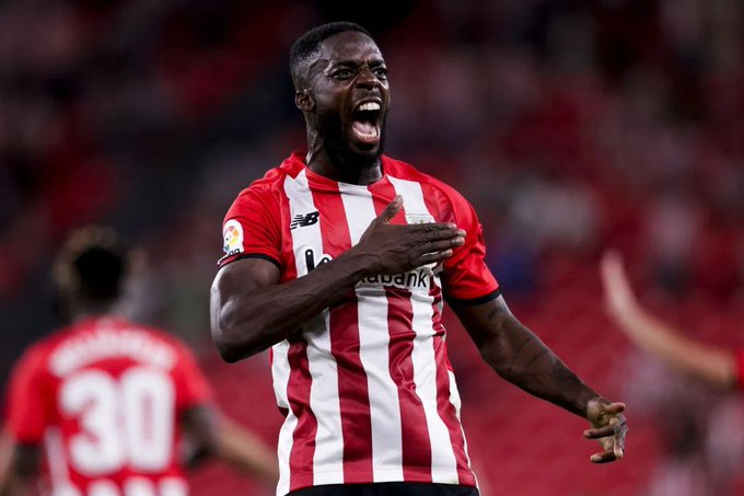 Williams celebra gol ante el Atlético de Madrid por la Copa del Rey